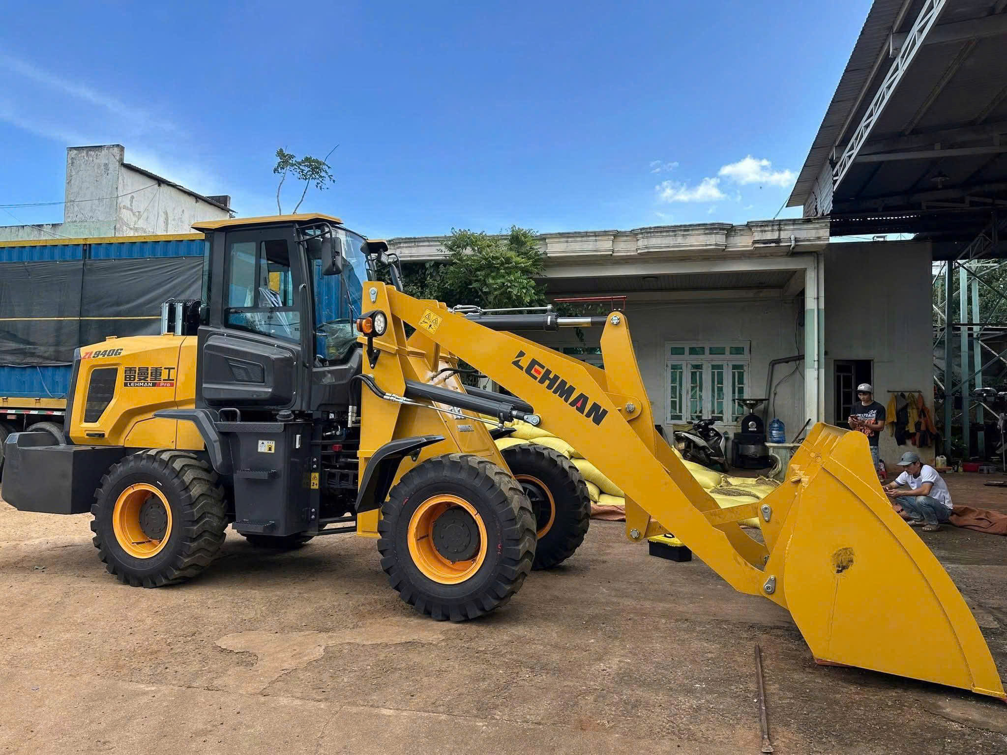 XÚC LẬT ZL940G GẦU XÚC 2 KHỐI